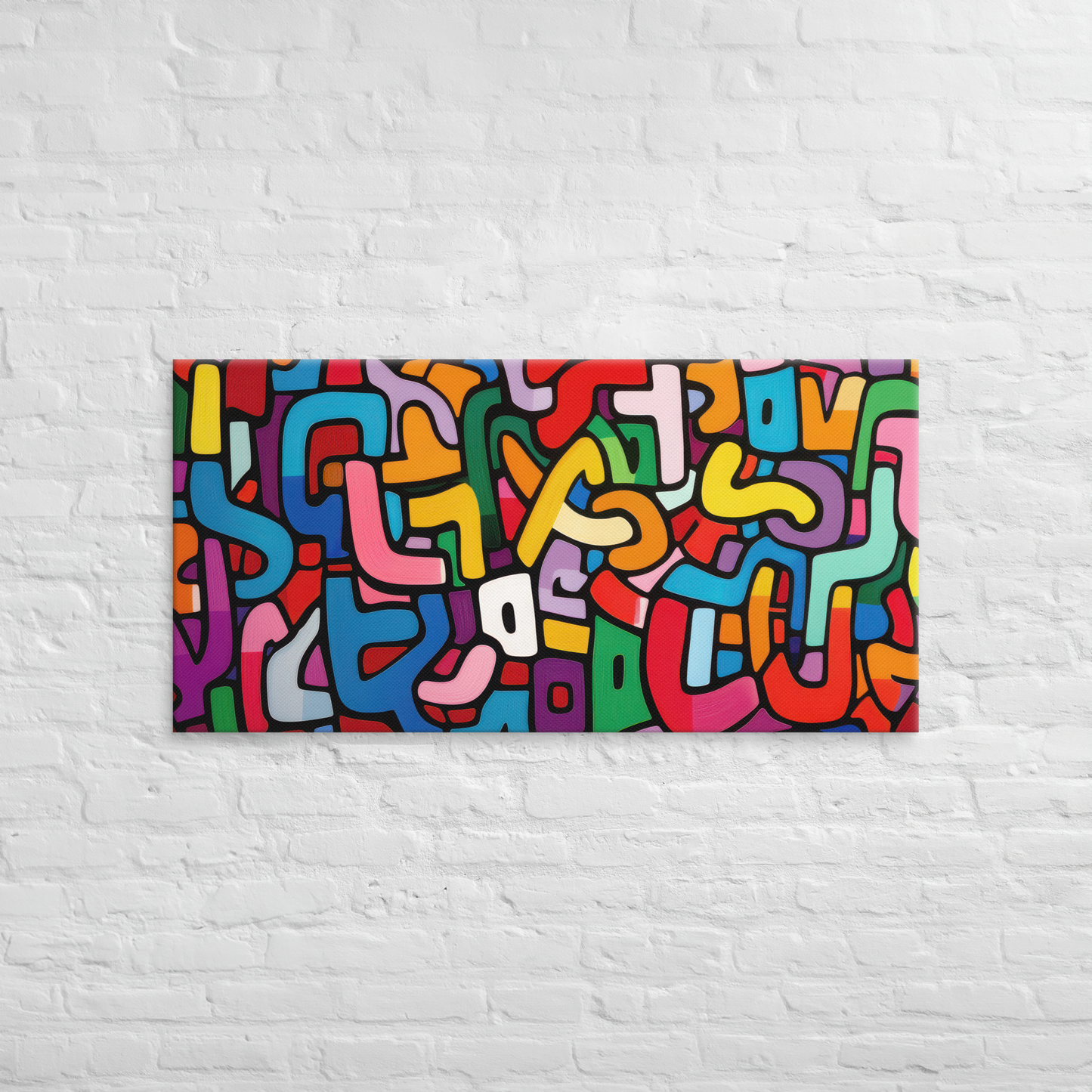 A fusion of Hebrew typography and abstract design, bringing the Aleph Beis to life in a fresh, contemporary way.