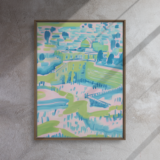 Brushstrokes of the Wall