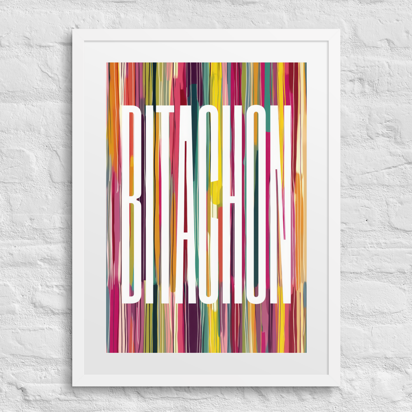 Bitachon Typography