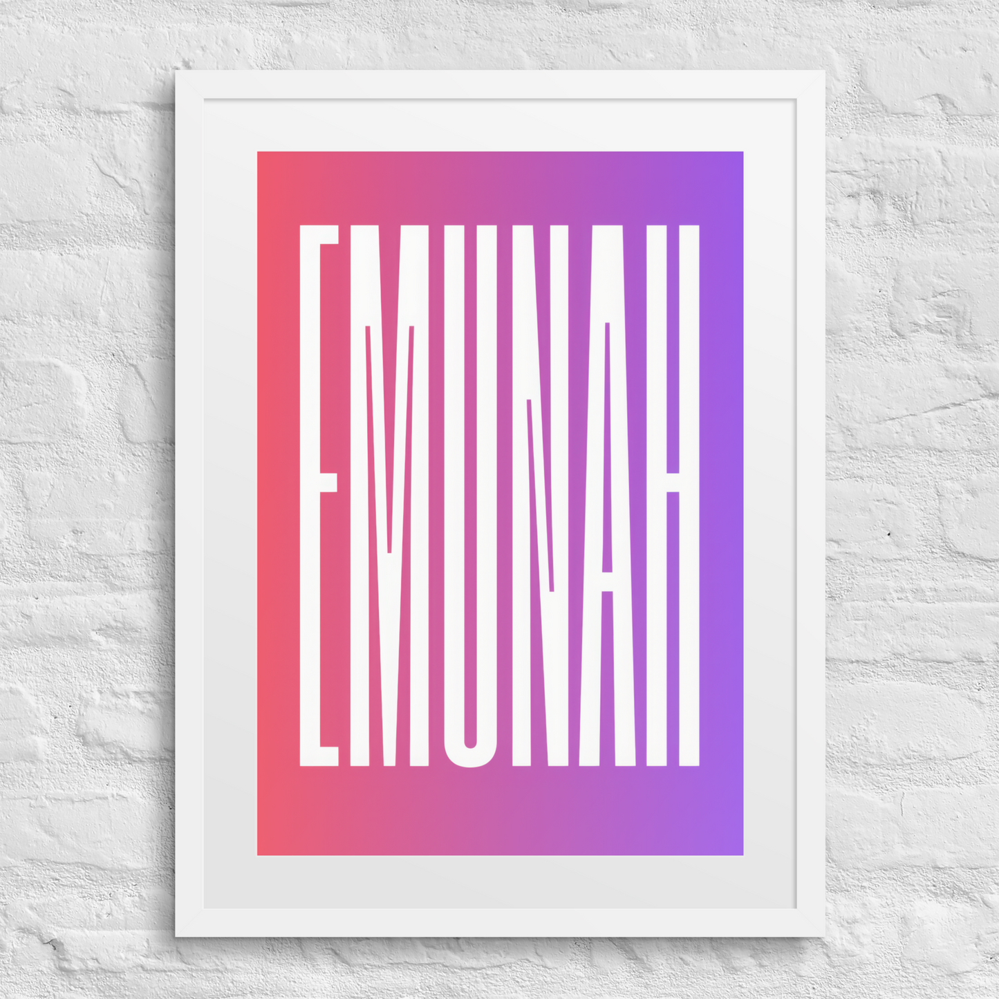 Emunah Typography