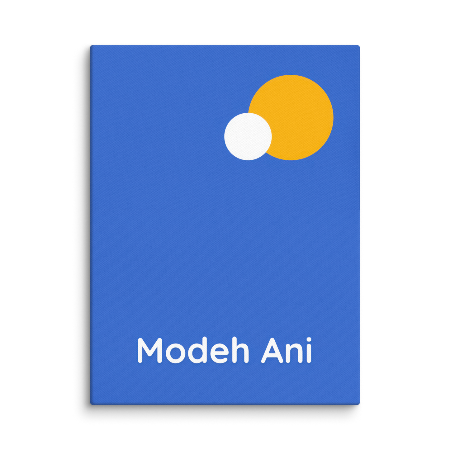 A serene and beautifully crafted Jewish artwork showcasing Modeh Ani, the morning prayer of gratitude, inspiring spiritual connection in daily life.