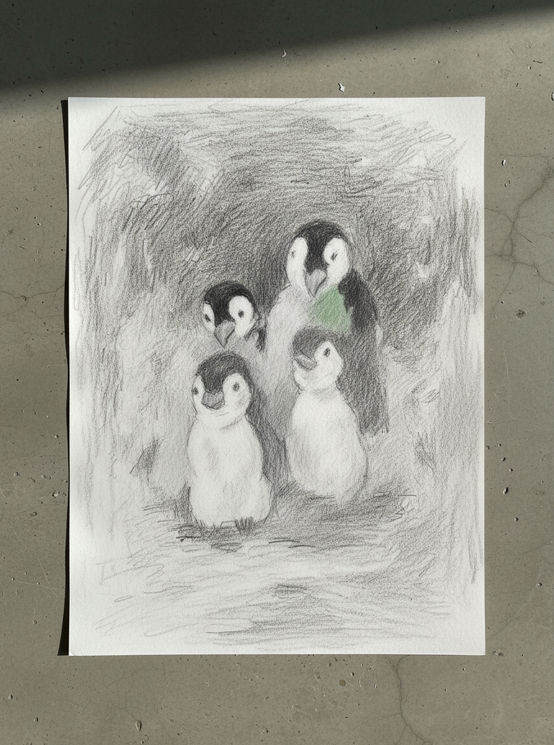 Frosted Penguins